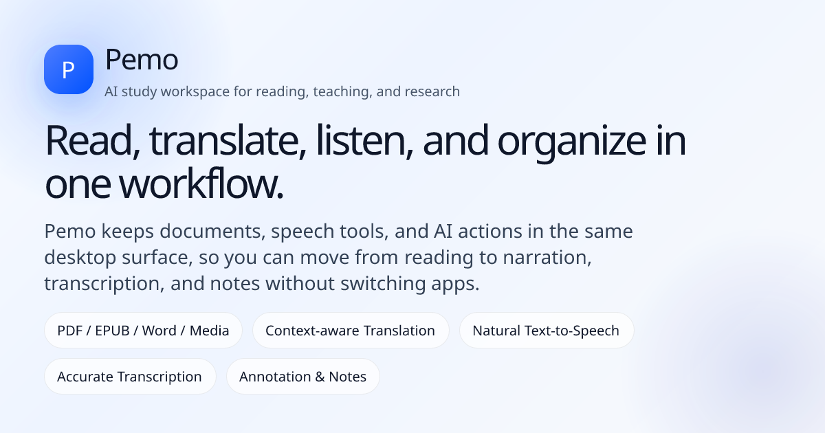 Download Pemo for Windows and macOS Desktop App | Pemo